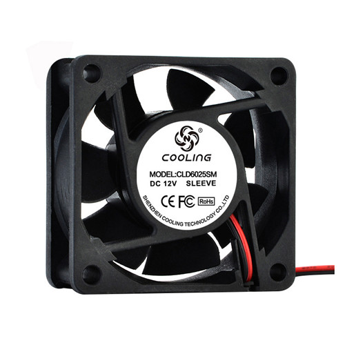 6025 12V 24V 48VDC (60X60X25mm) Cooling Fan