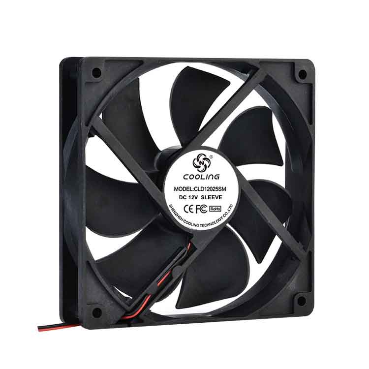 12025A 12V 24V 48VDC (120X120X25mm) Cooling Fan