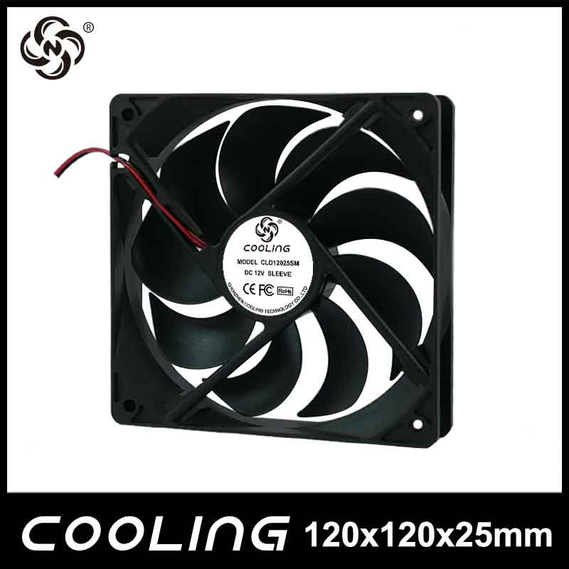 12025B 12V 24V 48VDC (120X120X25mm) Cooling Fan