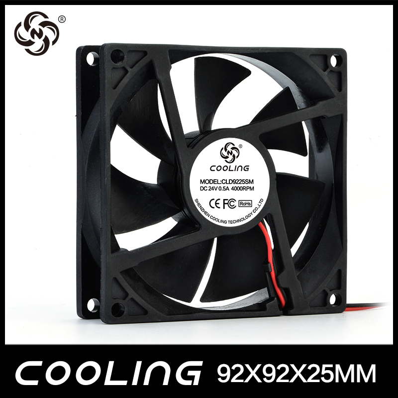 9225 90mm Computer Fan Cpu Cooler 12v 24v 48v 4 Pin