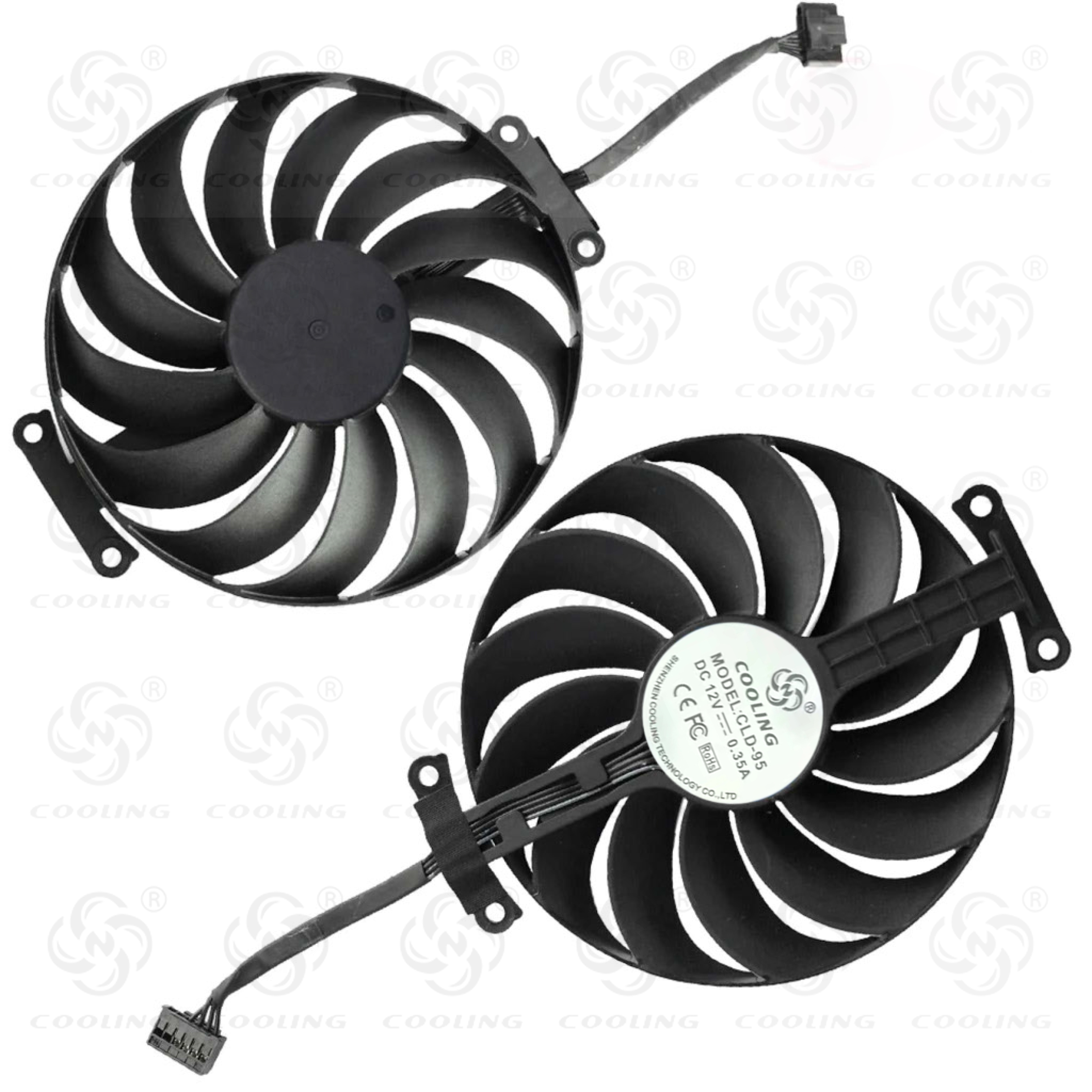 95MM Graphics Card Cooler Fans GPU Fan